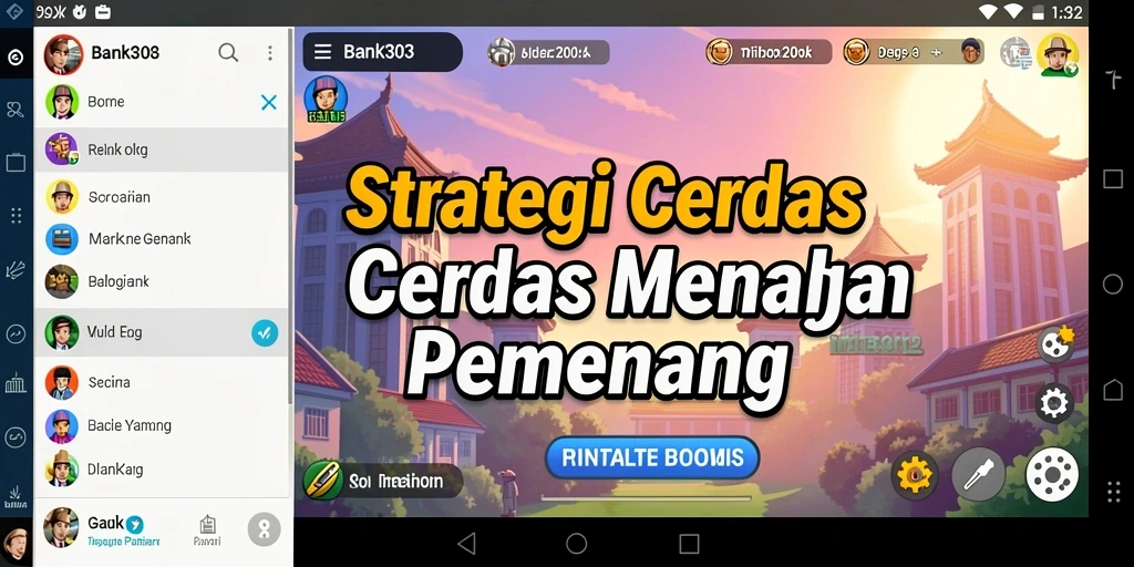 Gameplay menarik BANK303 dengan berbagai strategi yang dapat diterapkan.