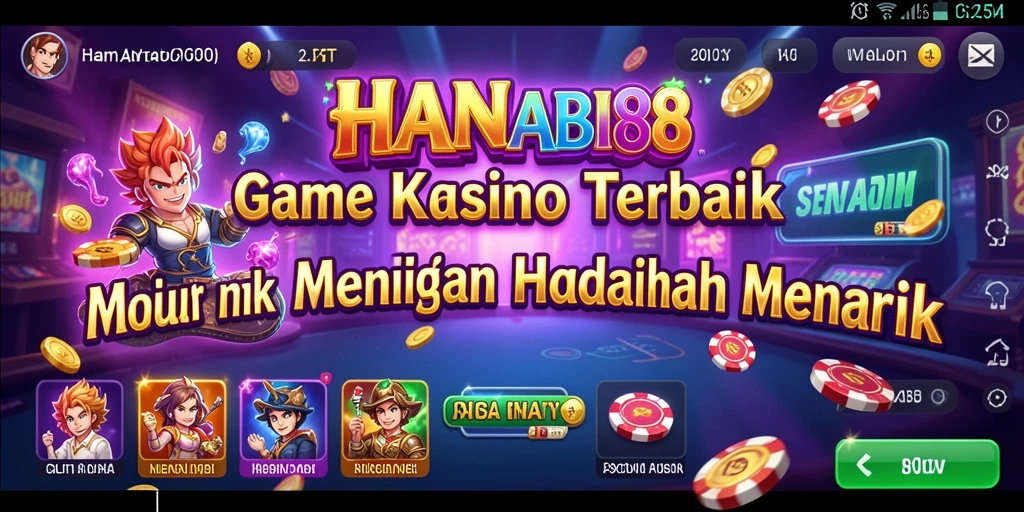 Tampilan gameplay seru di HANABI88 yang menawan.