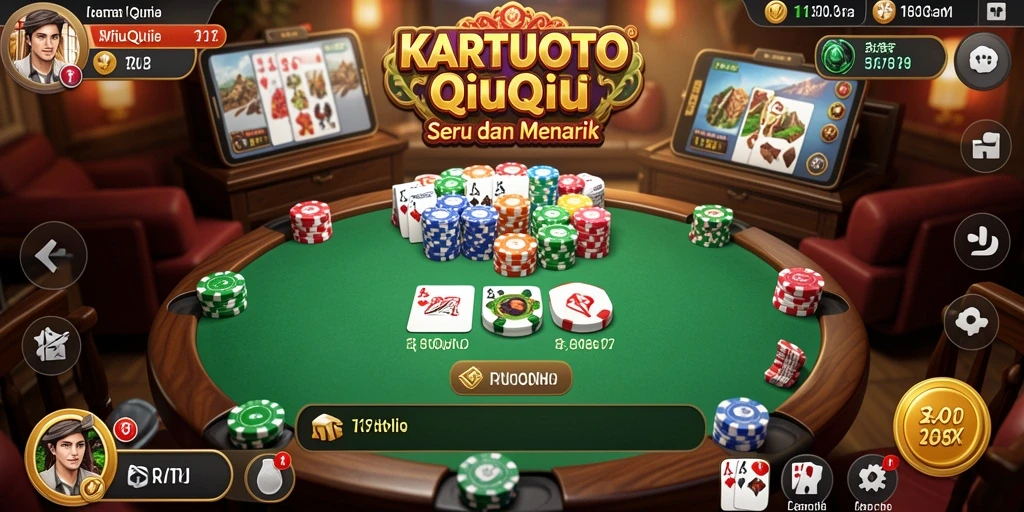 Tampilan gameplay KARTUTOTO yang menegangkan dan mengasyikkan.