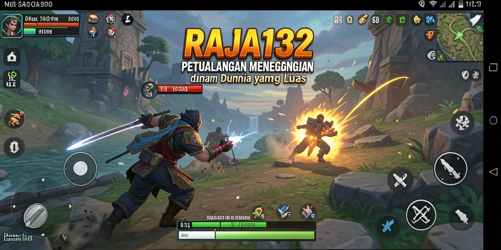 Screenshot RAJA132 menampilkan aksi seru dalam petualangan yang mendebarkan.