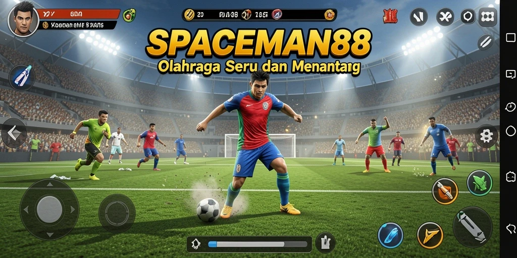Tampilan menarik dari gameplay SPACEMAN88 saat pertandingan berlangsung.