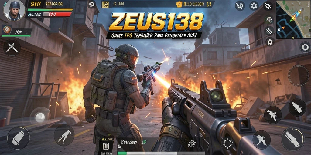 Screenshot gameplay ZEUS138 menunjukkan aksi pertempuran yang seru dan grafis tinggi.
